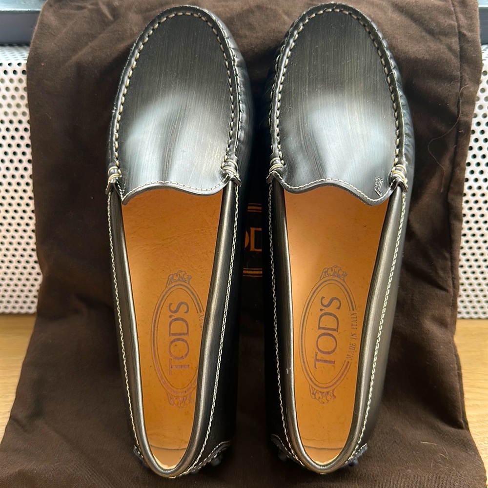 Brand new JP Tod’s bought in Europe and never been worn.  Size 35.5